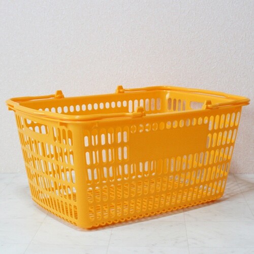 大和産業 買い物かご SL−20 イエロー 10個