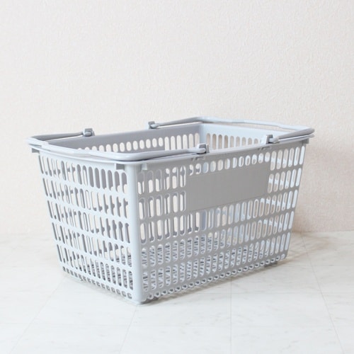 大和産業 買い物かご SL−8 ライトグレー 10