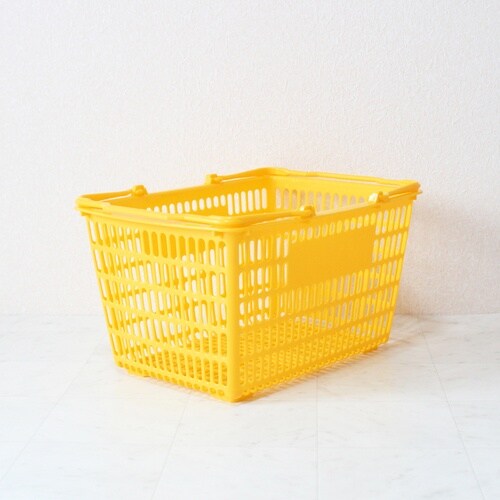 大和産業 買い物かご SL−7 イエロー 10個セ