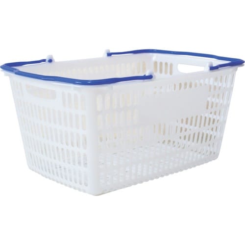 大和産業 買い物かご SL−20 ナチュラル把手ロ