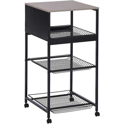 IRIS 103743 天板付きランドリーワゴン