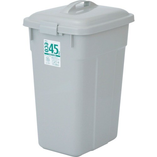 テラモト エコポリペール 角型 フタ #45 グレ