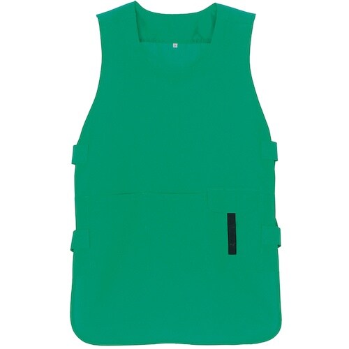 アイトス ベスト型ロングエプロン ミントグリーン