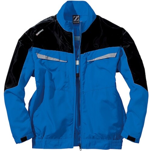 自重堂 空調服長袖ブルゾン ロイヤル ブル− M