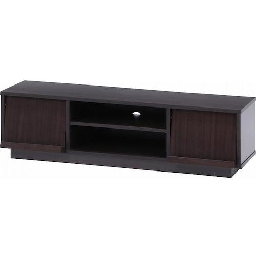 不二貿易 フラップTVボード ブラウン