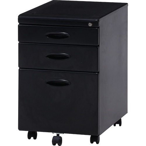 不二貿易 インキャビネットCD−865 BK ブラ