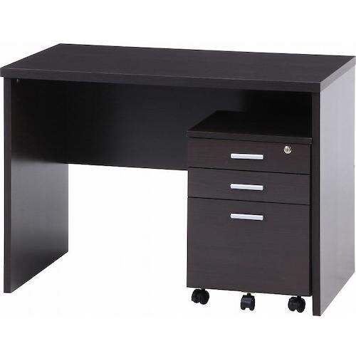 不二貿易 デスク2点セット BR