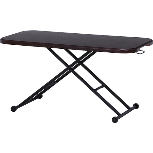 不二貿易 ガス昇降フリーテーブル ワイド BR