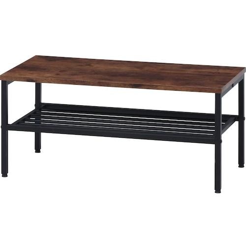 不二貿易 リビングテーブル棚付 ナビア