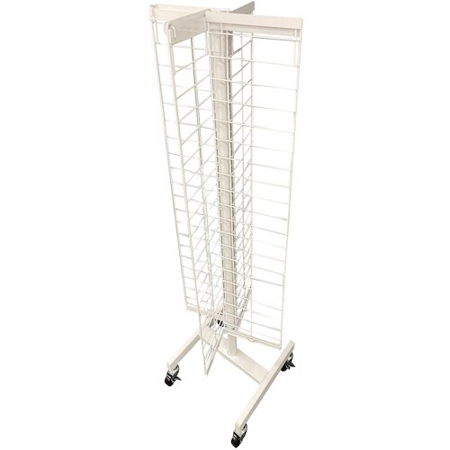 DAIDOHANT 回転ネット什器 四面 白 TK