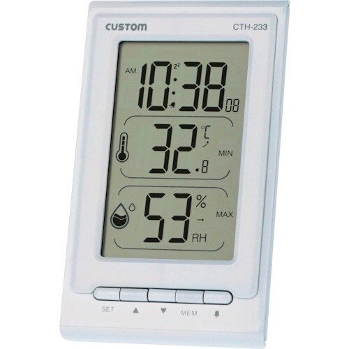 CUSTOM デジタル温湿度計