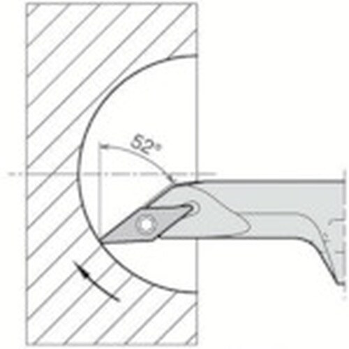 京セラ 内径球面・奥端面・倣い加工用エクセレントバ