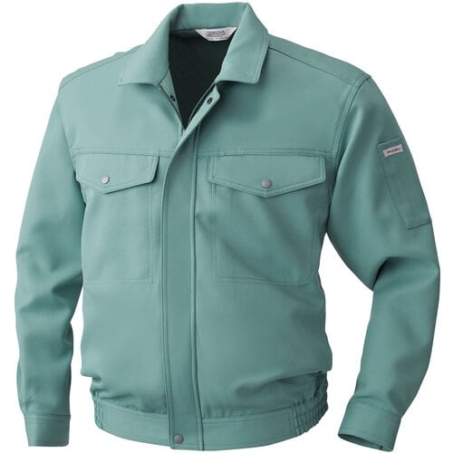 桑和 9511 長袖ブルゾン ケンブリッヂブルー