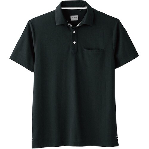 桑和 50727 半袖ポロシャツ(胸ポケット付き)