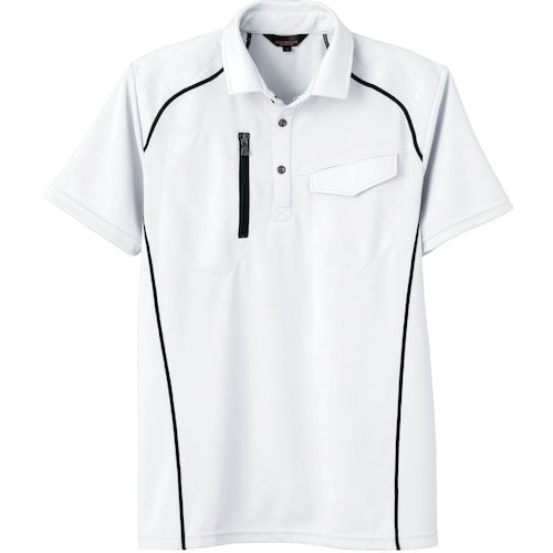 桑和 50587 半袖ポロシャツ(胸ポケット付き)