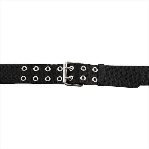 桑和 10076 ダブルピンベルト ブラック 12