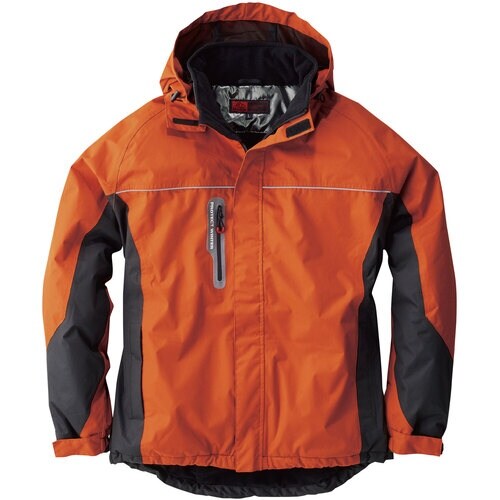 桑和 44403 防水防寒ブルゾン オレンジ L