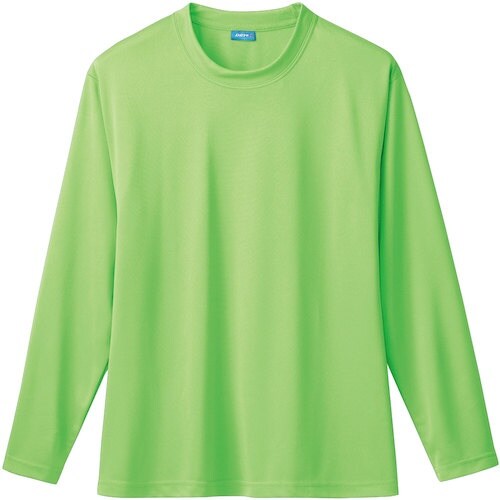 桑和 50382 長袖Tシャツ ライトグリーン M