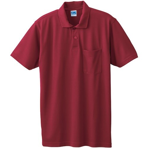 桑和 50127 半袖ポロシャツ(胸ポケット付き)