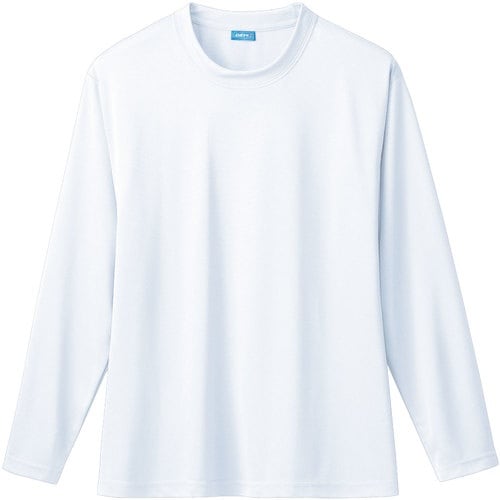 桑和 50382 長袖Tシャツ ホワイト LL