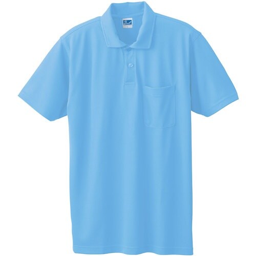 桑和 50127 半袖ポロシャツ(胸ポケット付き)