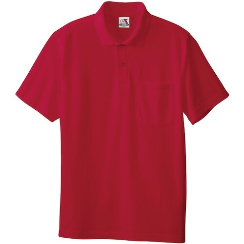 桑和 0027 半袖ポロシャツ(胸ポケット付き)