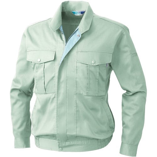 桑和 VA413 長袖ブルゾン モスグリーン M