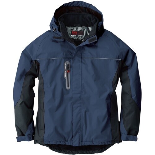 桑和 44403 防水防寒ブルゾン ネイビー 3L
