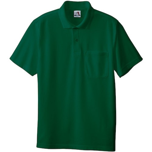 桑和 0027 半袖ポロシャツ(胸ポケット付き)