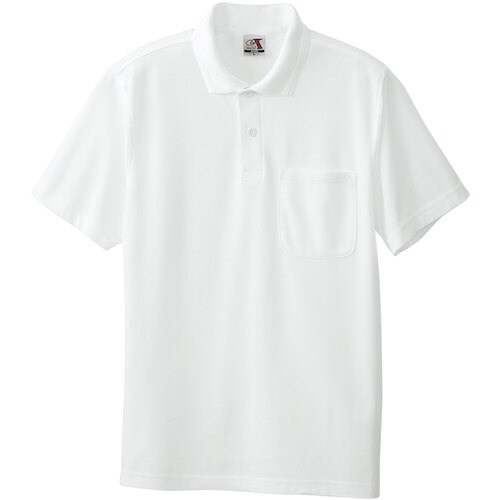 桑和 0027 半袖ポロシャツ(胸ポケット付き)