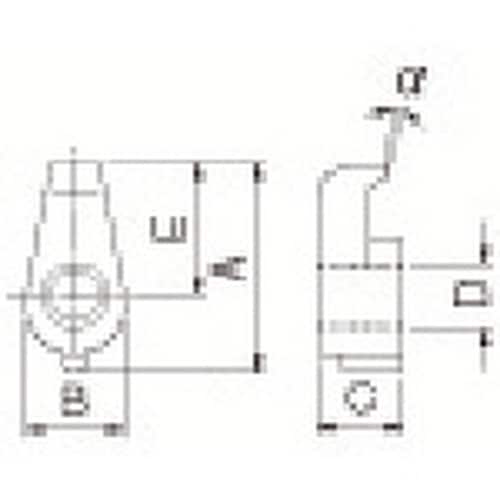 京セラ 部品 押え金具