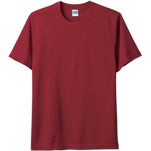 桑和 50123 半袖Tシャツ レッド SS