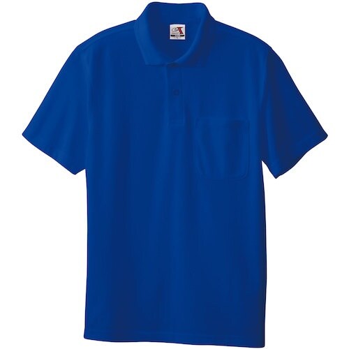 桑和 0027 半袖ポロシャツ(胸ポケット付き)