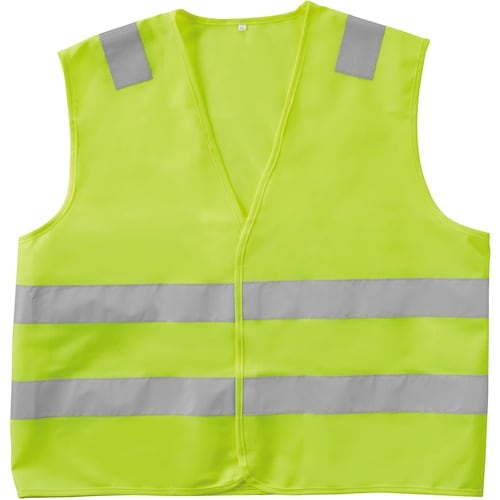 桑和 80001 ポケッタブルベスト 蛍光イエロー