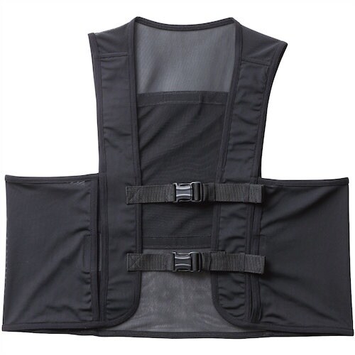 桑和 80056 保冷剤ベスト ブラック F