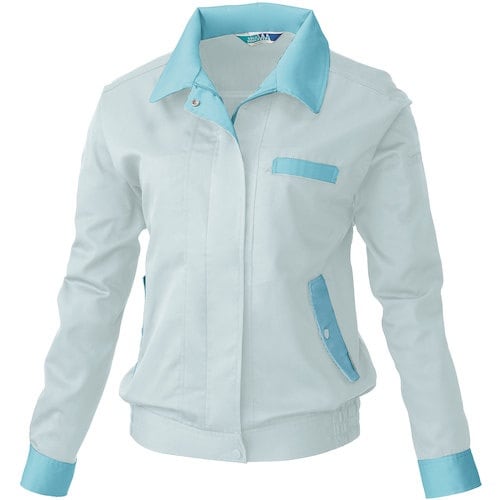 桑和 VA414 レディース長袖ブルゾン シルバー