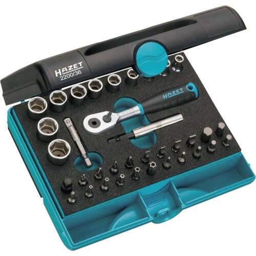 HAZET ビットラチェットセット 36点