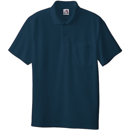 桑和 0027 半袖ポロシャツ(胸ポケット付き)