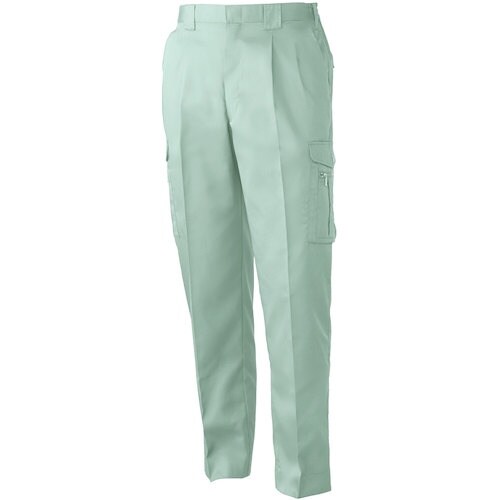 桑和 VA418 ツータックカーゴパンツ モスグリ