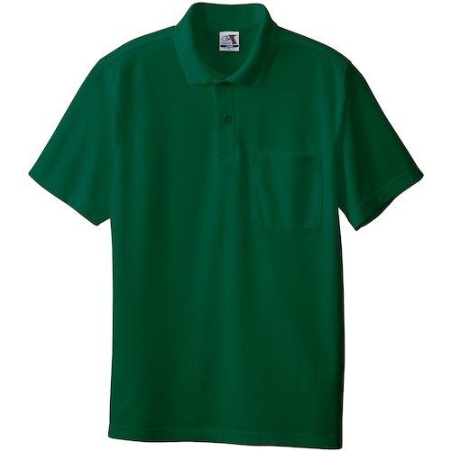 桑和 0027 半袖ポロシャツ(胸ポケット付き)