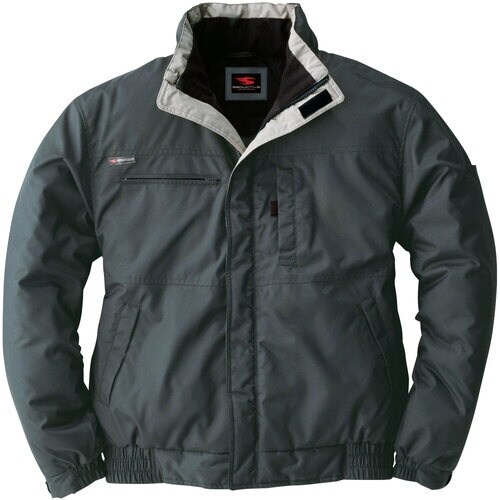 桑和 3403 防寒ブルゾン チャコールグレー 6