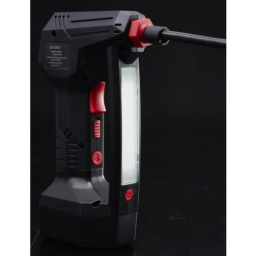 TASSCOM 電動エアーコンプレッサー ライト付