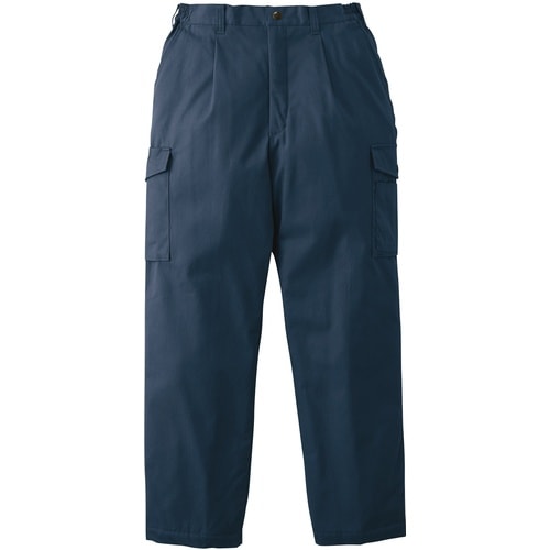 桑和 3008 ワンタック脇ゴム入り防寒ズボン ネ