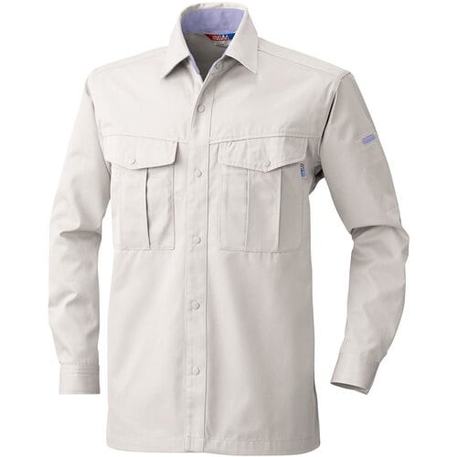 桑和 4115 長袖シャツ ローズウッド LL