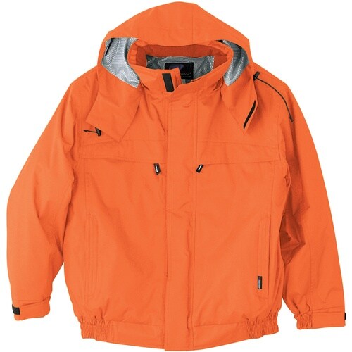桑和 2803 防水防寒ブルゾン オレンジ 4L