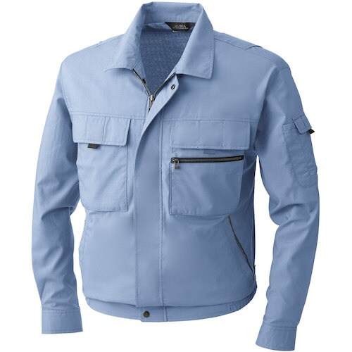 桑和 483 長袖ブルゾン サックス 3L