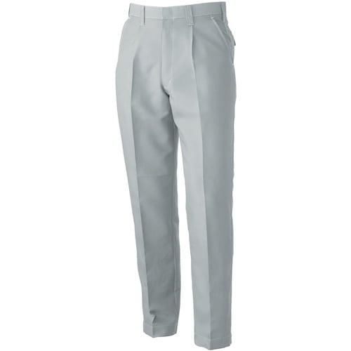 桑和 979 ワンタックスラックス グレー 110