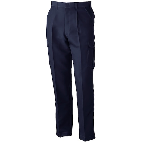 桑和 978 ワンタックカーゴパンツ ネイビー 9