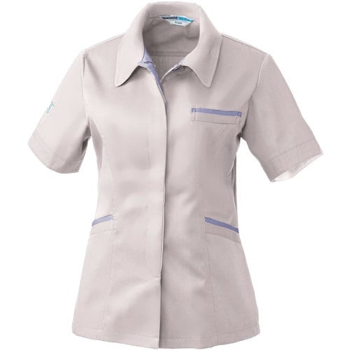 桑和 422 レディース半袖スモック ローズウッド