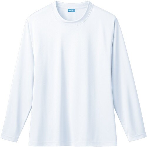 桑和 50382 長袖Tシャツ ホワイト L